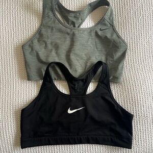 Nike Dri-Fit Women's Sports Bras Duo- Black and Grey